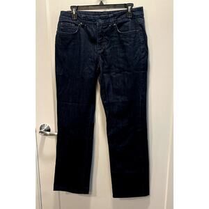 Nine West Women's Jeans Size 6 Straight Leg Dark wash denim broadway style